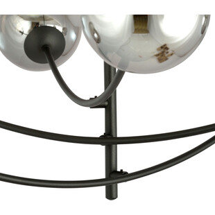 Lampa sufitowa Hunter VI - szklane kule, 89cm | Emibig