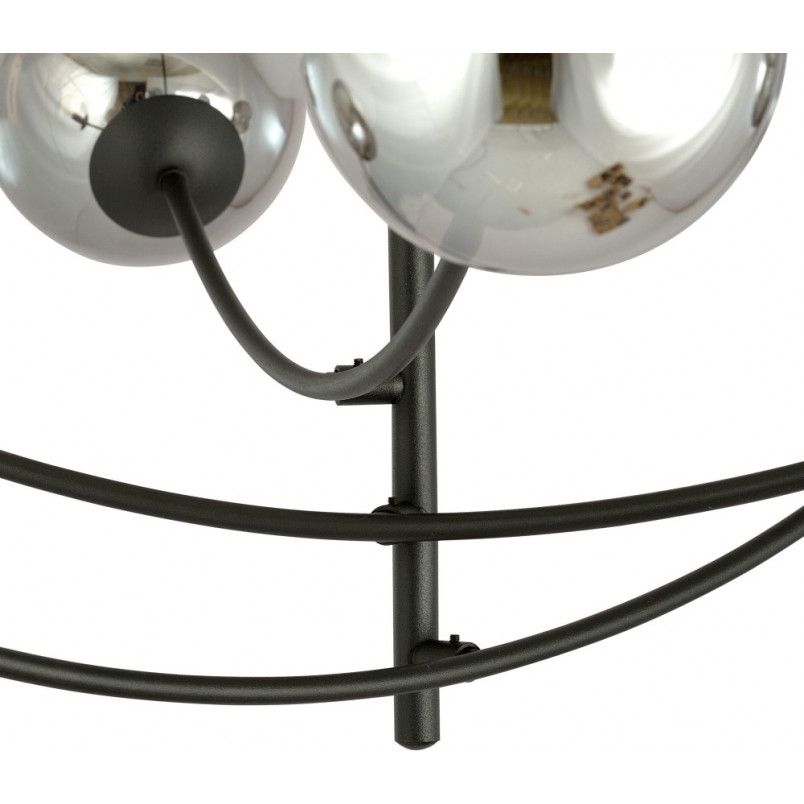 Lampa sufitowa Hunter VI - szklane kule, 89cm | Emibig