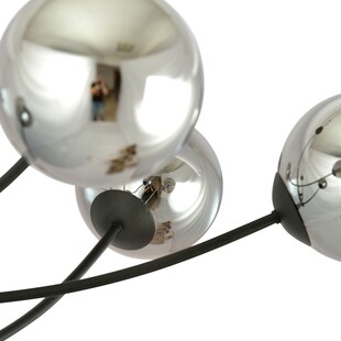 Lampa sufitowa Hunter VI - szklane kule, 89cm | Emibig