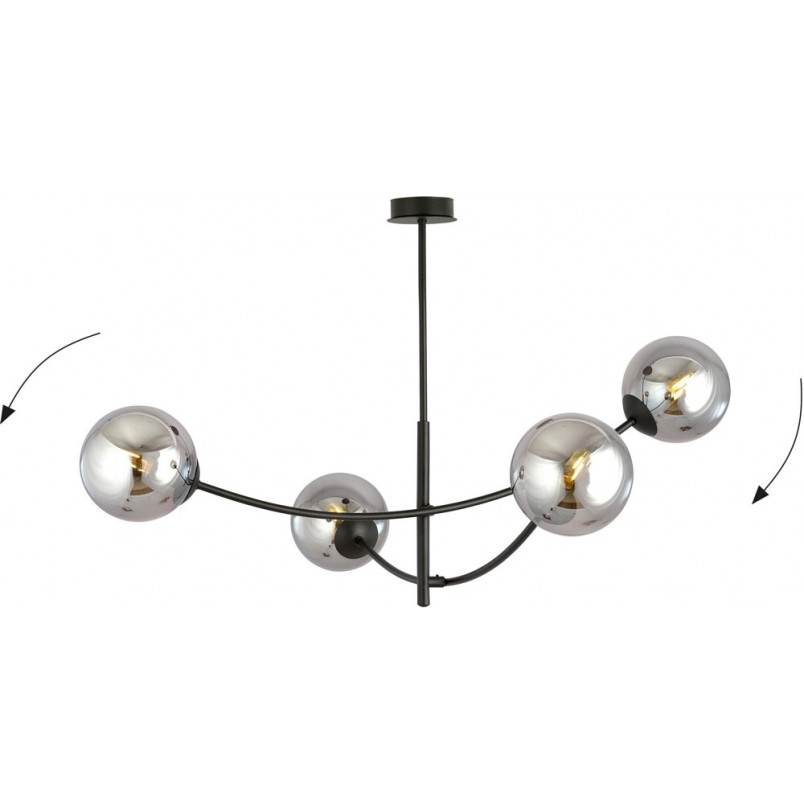 Lampa Sufitowa Hunter IV | Szklane Kule | Emibig