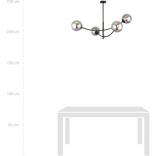 Lampa Sufitowa Hunter IV | Szklane Kule | Emibig