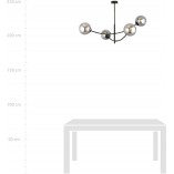Lampa Sufitowa Hunter IV | Szklane Kule | Emibig