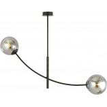 Lampa sufitowa Hunter II Emibig | Szklane kule, grafit/czarny