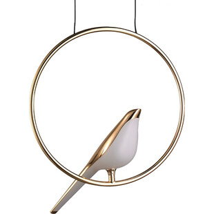 Lampa Wisząca LED Złota Tit 35cm | Step Into Design