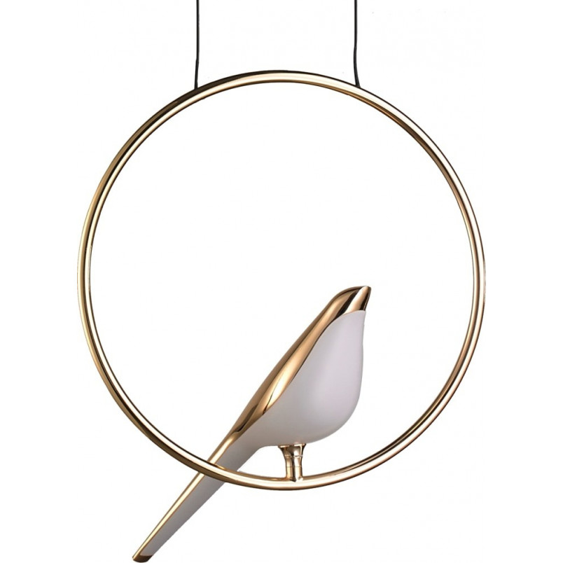 Lampa Wisząca LED Złota Tit 35cm | Step Into Design