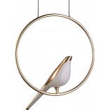Lampa Wisząca LED Złota Tit 35cm | Step Into Design