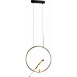 Lampa Wisząca LED Złota Tit 35cm | Step Into Design