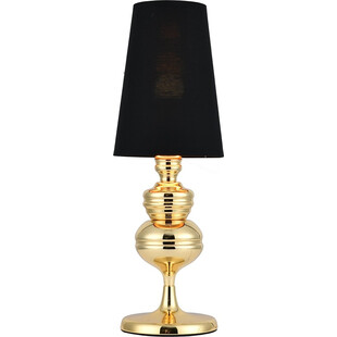 Lampa stołowa Queen czarno-złota | Step Into Design