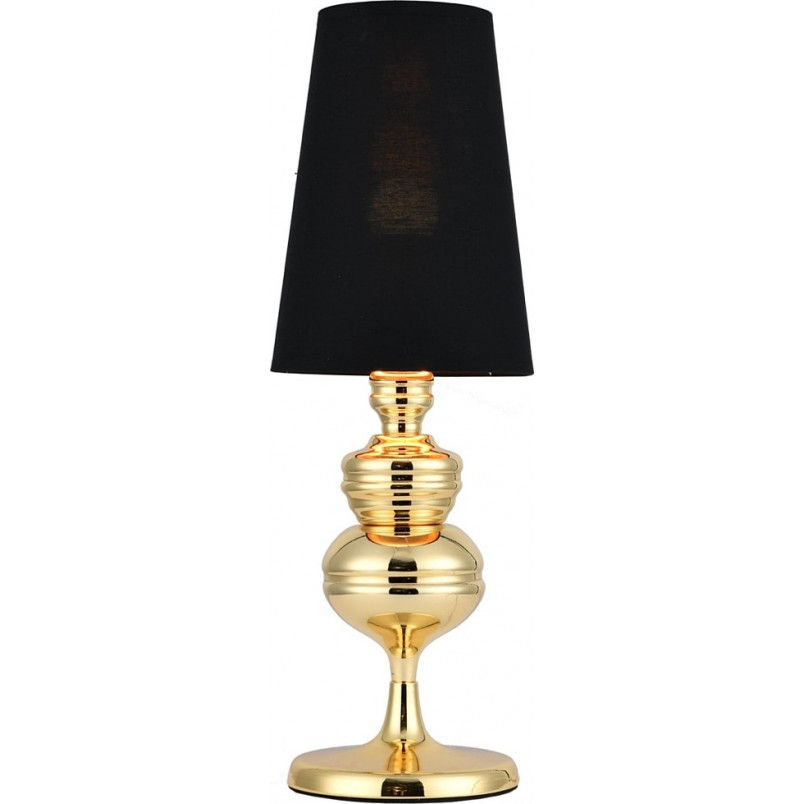 Lampa stołowa Queen czarno-złota | Step Into Design