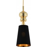 Lampa Wisząca Queen Czarno-Złota | Step Into Design