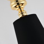 Lampa Wisząca Queen Czarno-Złota | Step Into Design