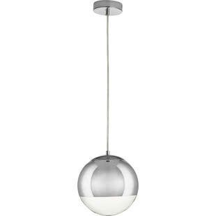 Lampa wisząca Flash - Kula szklana chrom | Step In Design