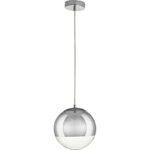 Lampa wisząca Flash - Kula szklana chrom | Step In Design