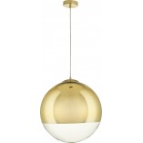 Lampa wisząca złota Step Flash 40cm - Elegancki design