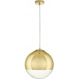 Lampa wisząca złota Step Flash 40cm - Elegancki design