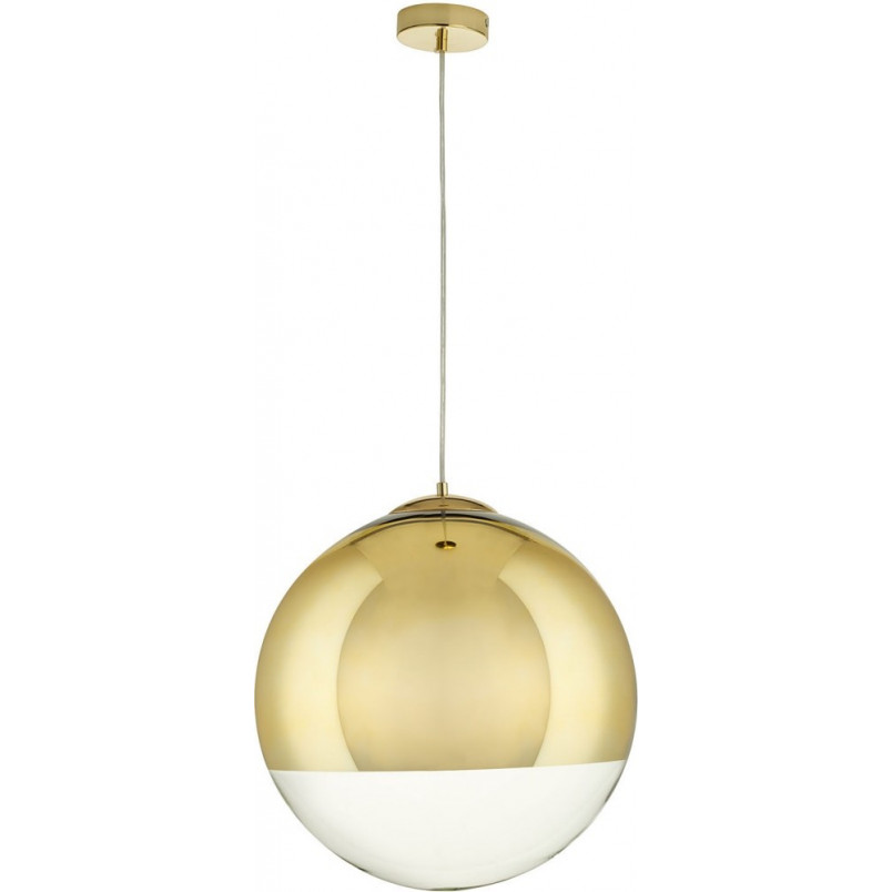 Lampa wisząca złota Step Flash 40cm - Elegancki design