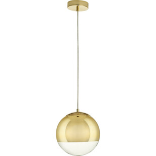 Lampa Wisząca Złota Kula - Step Into Design Flash 20cm