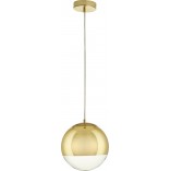 Lampa Wisząca Złota Kula - Step Into Design Flash 20cm