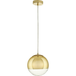 Lampa Wisząca Złota Kula - Step Into Design Flash 20cm