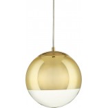 Lampa Wisząca Złota Kula - Step Into Design Flash 20cm