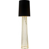 Lampa podłogowa czarno-złota Filo 156 | Step Into Design