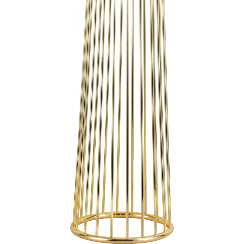 Lampa podłogowa czarno-złota Filo 156 | Step Into Design