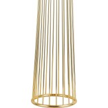 Lampa podłogowa czarno-złota Filo 156 | Step Into Design