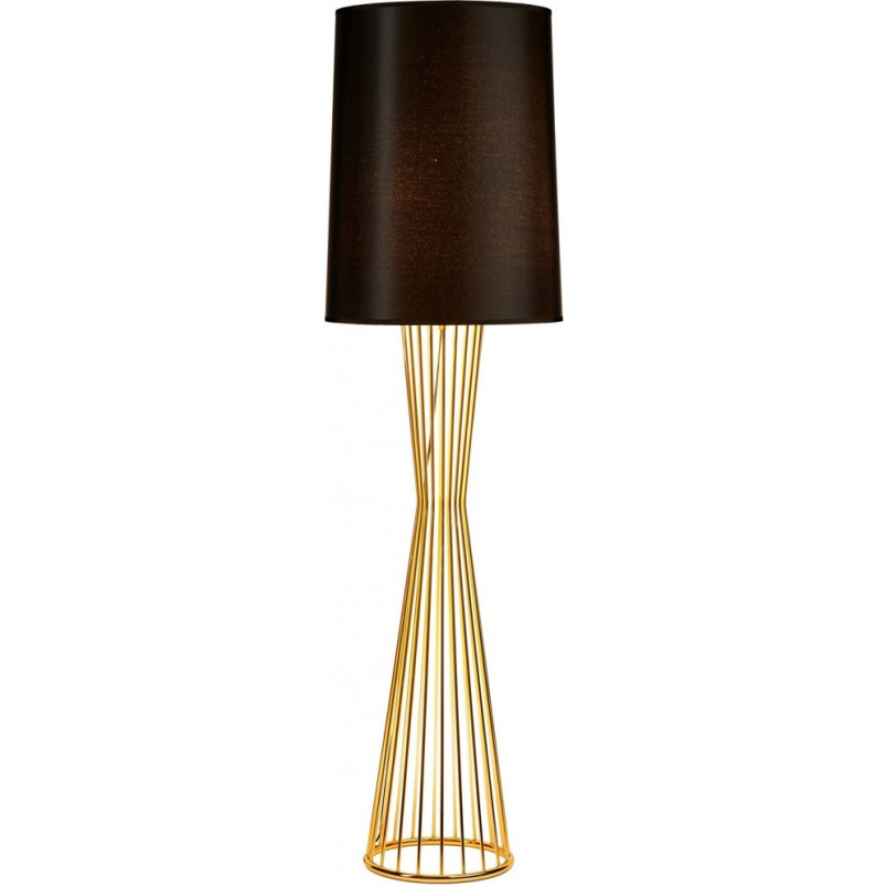 Lampa podłogowa Filo czarno-złota | Step Into Design