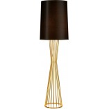 Lampa podłogowa Filo czarno-złota | Step Into Design