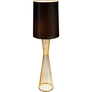 Lampa podłogowa Filo czarno-złota | Step Into Design