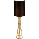 Lampa podłogowa Filo czarno-złota | Step Into Design