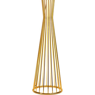 Lampa podłogowa Filo czarno-złota | Step Into Design