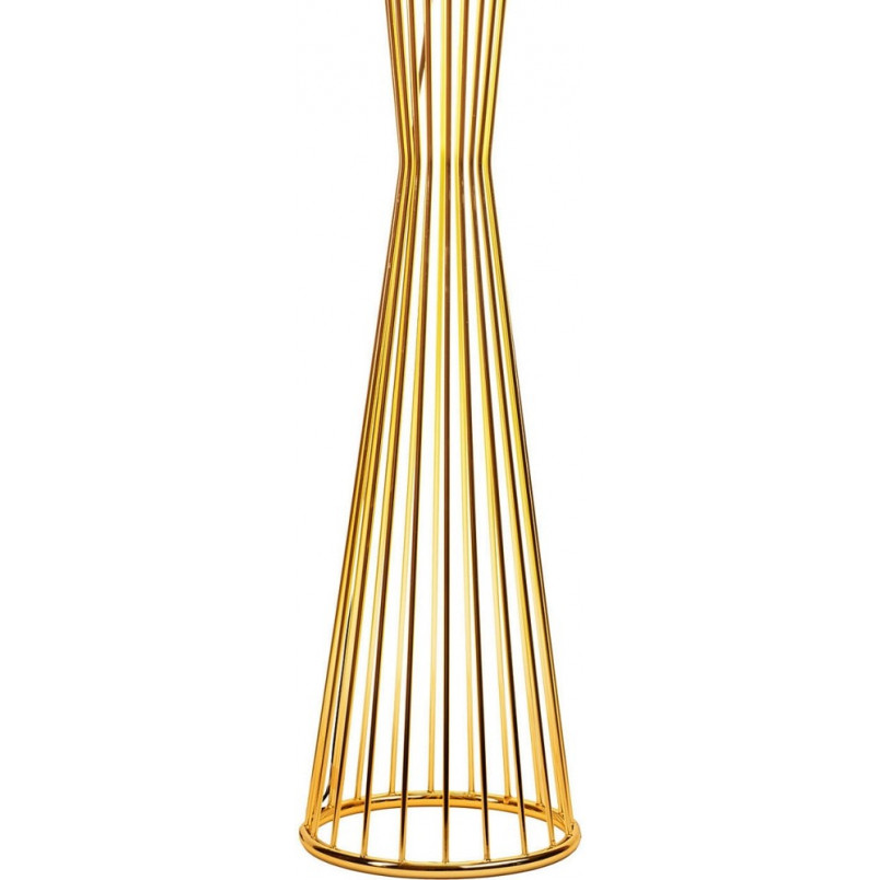 Lampa podłogowa Filo czarno-złota | Step Into Design