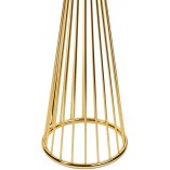 Lampa podłogowa Filo czarno-złota | Step Into Design