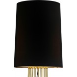 Lampa podłogowa Filo czarno-złota | Step Into Design