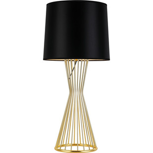 Lampa stołowa Filo czarno-złota | Step Into Design