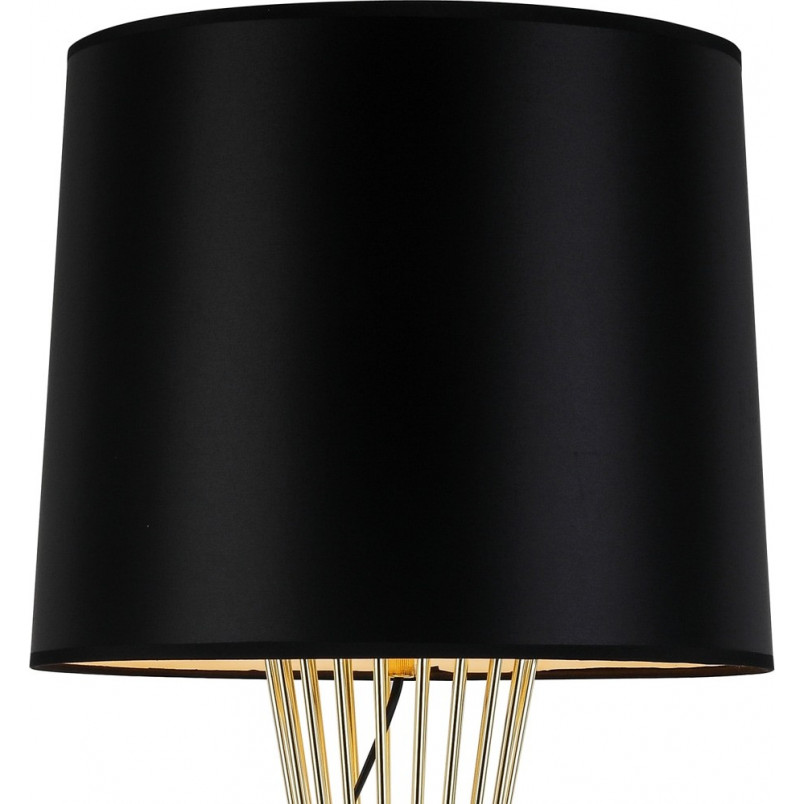 Lampa stołowa Filo czarno-złota | Step Into Design