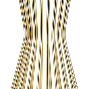 Lampa stołowa Filo czarno-złota | Step Into Design