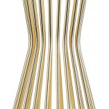Lampa stołowa Filo czarno-złota | Step Into Design