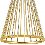 Lampa stołowa Filo czarno-złota | Step Into Design