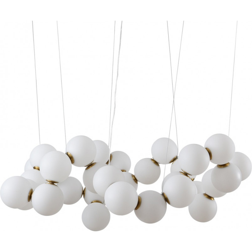Lampa wisząca Coralli | Designerska lampa z białymi kulami | Step