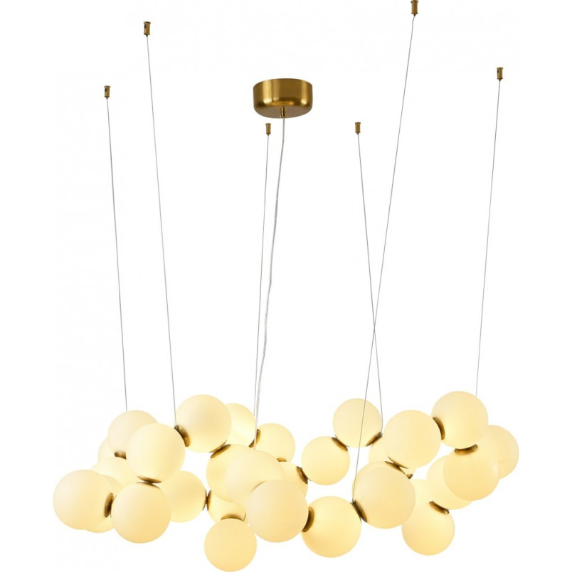 Lampa wisząca Coralli | Designerska lampa z białymi kulami | Step