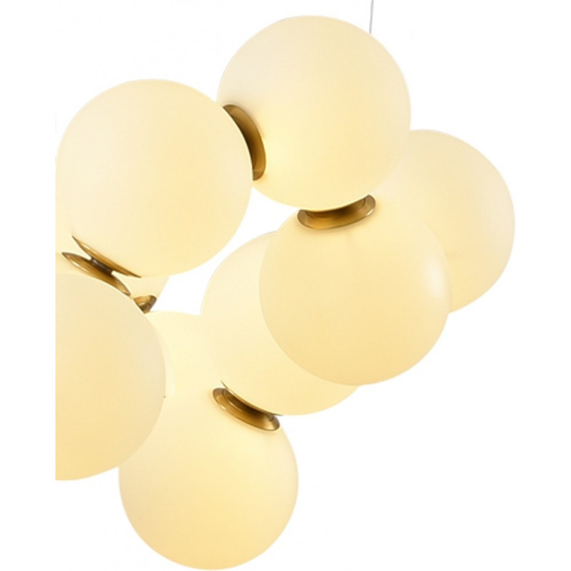 Lampa wisząca Coralli | Designerska lampa z białymi kulami | Step