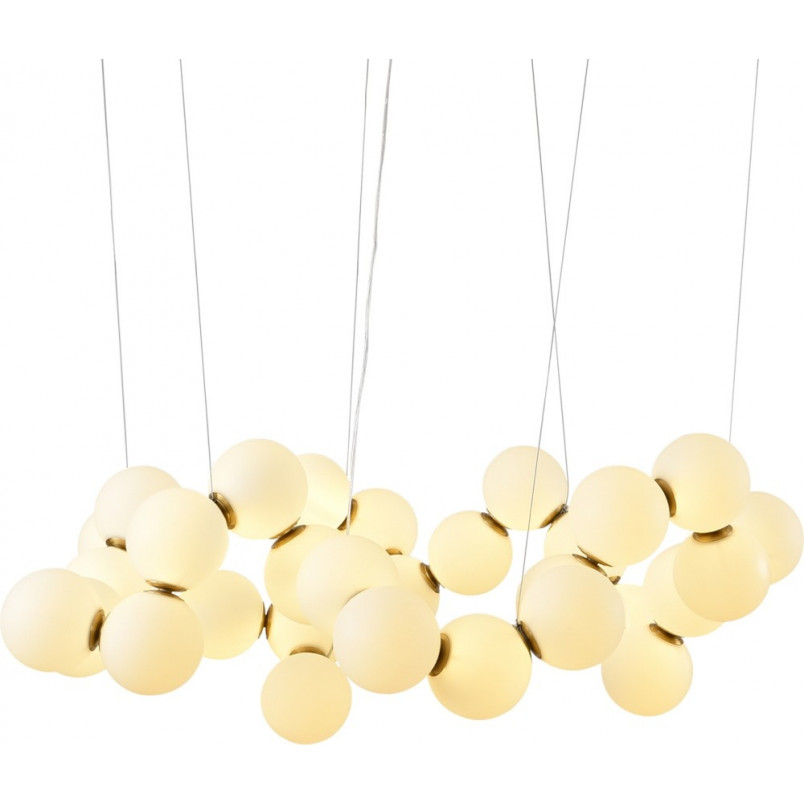 Lampa wisząca Coralli | Designerska lampa z białymi kulami | Step