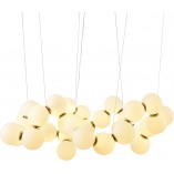 Lampa wisząca Coralli | Designerska lampa z białymi kulami | Step