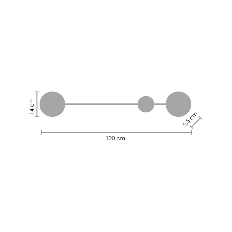 Kinkiet LED Clex | Nowoczesny design | Step Into Design