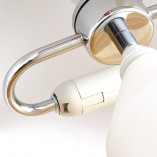 Lampa stołowa Belfugo L biała | Step Into Design