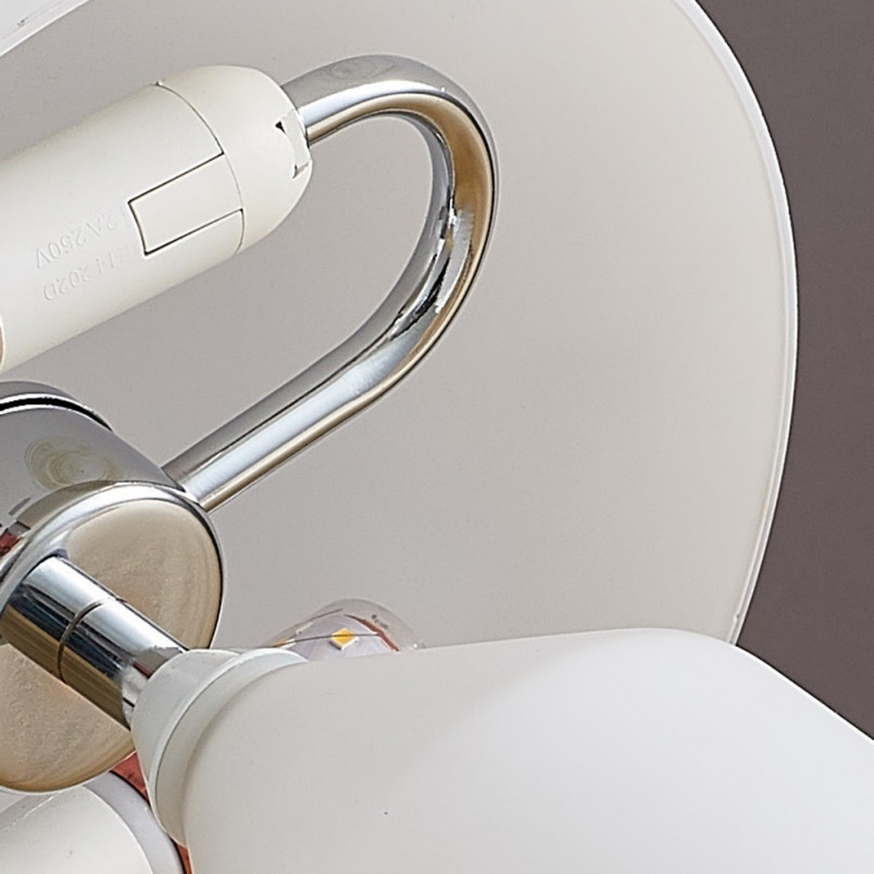 Lampa stołowa Belfugo L biała | Step Into Design