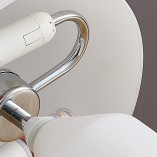 Lampa stołowa Belfugo L biała | Step Into Design