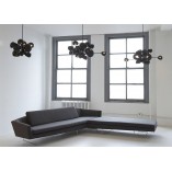 Lampa wisząca Astronomy XI | Czarna, metalowa, 11 punktów | Step